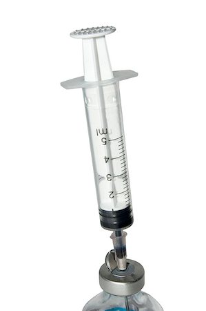 rubber nurse - Syringe stick in a bottle Stock Photo - Budget Royalty-Free & Subscription, Code: 400-06130163