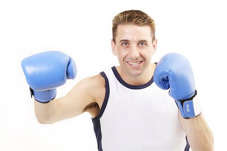 Boxer punch 2 Stock Photo - Budget Royalty-Free & Subscription, Code: 400-06132044