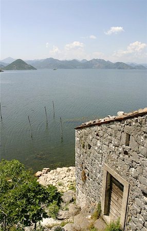 abandoned fishing village in Montenegro Stock Photo - Budget Royalty-Free & Subscription, Code: 400-06132918