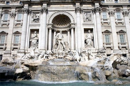 reidar45 (artist) - The Trevi Fountain in Rome Fotografie stock - Microstock e Abbonamento, Codice: 400-06133363