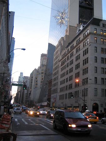 street in New York at Xmas Stock Photo - Budget Royalty-Free & Subscription, Code: 400-06144067