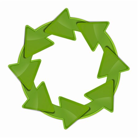 simsearch:400-04384469,k - recycle symbol Stock Photo - Budget Royalty-Free & Subscription, Code: 400-06140504
