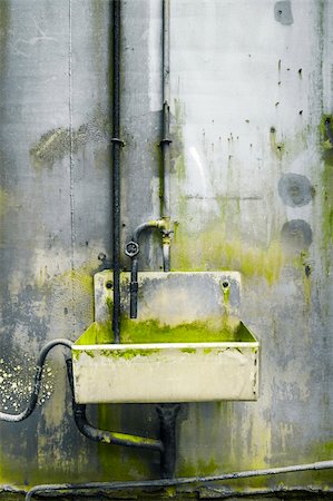 rusting tank - An image of a rusty steel tap water Stock Photo - Budget Royalty-Free & Subscription, Code: 400-06140937
