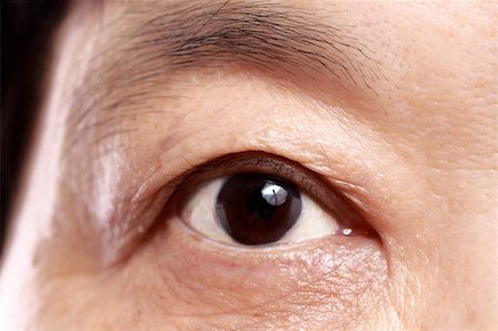sad grandmother - Close up of old womans eye Stock Photo - Budget Royalty-Free & Subscription, Code: 400-06141082