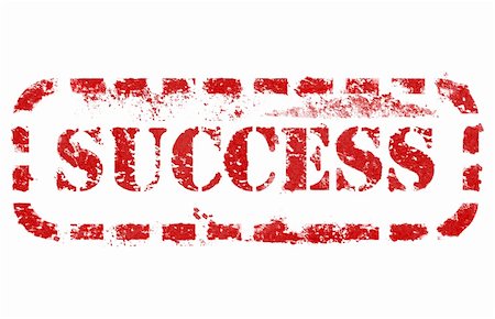 Success stamp over white background. High detail in high resolution. Foto de stock - Royalty-Free Super Valor e Assinatura, Número: 400-06143060