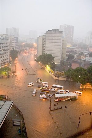 Flood by morning - Rio de Janeiro - 24 october 2005 Stock Photo - Budget Royalty-Free & Subscription, Code: 400-06143782