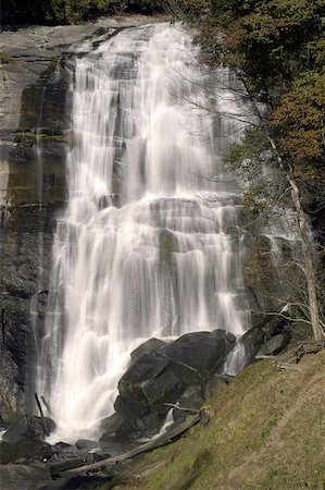 rainbow-fälle - Rainbow Falls on the Horsepasture River in the Nantahala National Forest, Transylvania County, North Carolina, USA Stockbilder - Microstock & Abonnement, Bildnummer: 400-06143921