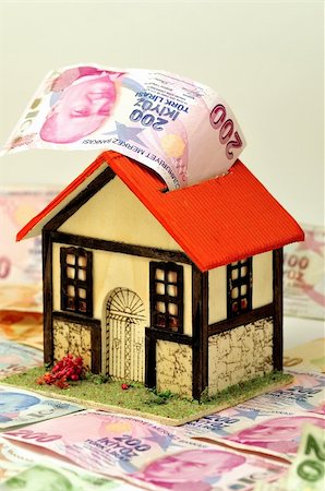 house and money, background Stock Photo - Budget Royalty-Free & Subscription, Code: 400-06174574