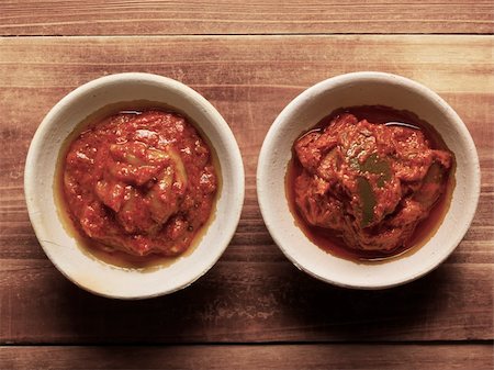 close up of bowls of indian pickles Stock Photo - Budget Royalty-Free & Subscription, Code: 400-06174965