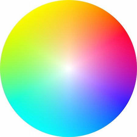 color circle in vector format Photographie de stock - Aubaine LD & Abonnement, Code: 400-06177127
