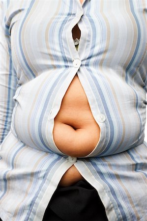 simsearch:400-06178010,k - Tight shirt on overweight female body, taken close up Stock Photo - Budget Royalty-Free & Subscription, Code: 400-06178012