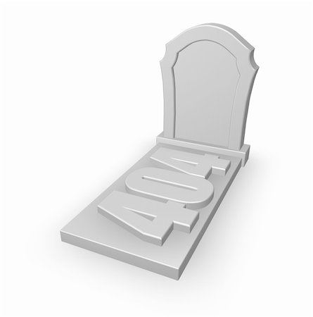 simsearch:400-04145785,k - gravestone with number 404 - 3d illustration Foto de stock - Super Valor sin royalties y Suscripción, Código: 400-06179938