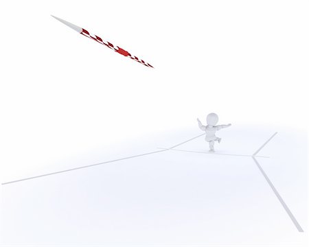 3D render of a man throwing the javelin Stock Photo - Budget Royalty-Free & Subscription, Code: 400-06171895