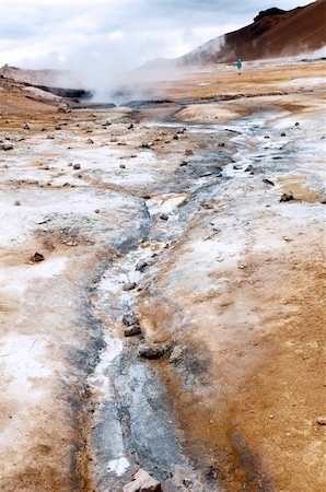 Area around the volcano Krafla in north Iceland. Foto de stock - Super Valor sin royalties y Suscripción, Código: 400-06206056