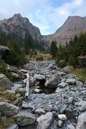 simsearch:400-05163750,k - mountain landscape in the Fagaras Mountains, Romania Stock Photo - Budget Royalty-Free & Subscription, Code: 400-06207096