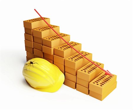 crisis in the construction industry Stock Photo - Budget Royalty-Free & Subscription, Code: 400-06207410