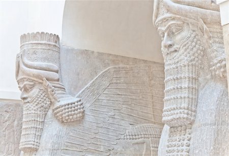 perseomedusa (artist) - Dating back to 3500 B.C., Mesopotamian art war intended to serve as a way to glorify powerful rulers and their connection to divinity Fotografie stock - Microstock e Abbonamento, Codice: 400-06207849