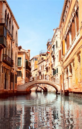 simsearch:400-07257535,k - Typical Venice street. Summer day Stock Photo - Budget Royalty-Free & Subscription, Code: 400-06200901