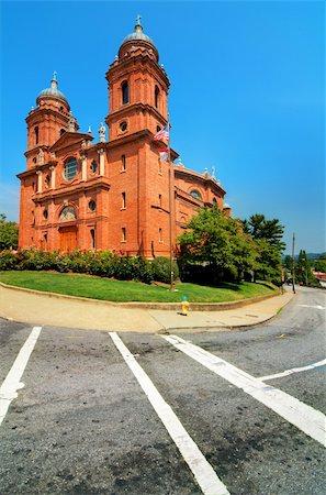 Basilica of St. Lawrence in Asheville, North Carolina Foto de stock - Super Valor sin royalties y Suscripción, Código: 400-06327112
