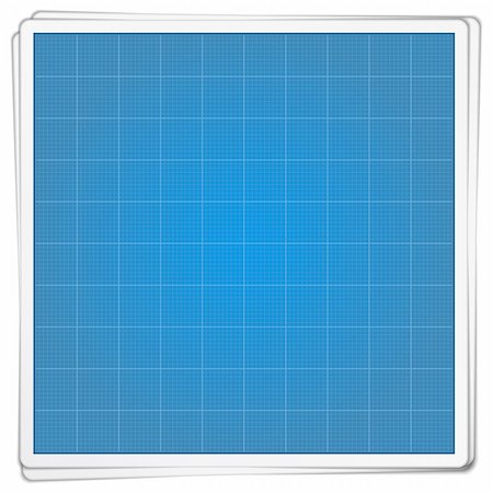 paper vector blue - Blueprint paper, vector eps10 illustration Stock Photo - Budget Royalty-Free & Subscription, Code: 400-06327399