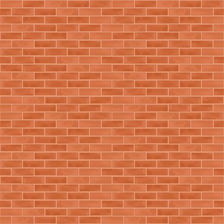 Seamless brick wall background, vector eps10 illustration Stock Photo - Budget Royalty-Free & Subscription, Code: 400-06327400