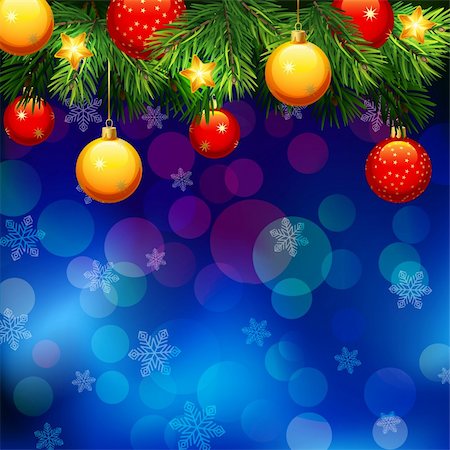 simsearch:400-07614285,k - Vector illustrations - Christmas background,  EPS 10, RGB.  Use transparency and blend modes Stock Photo - Budget Royalty-Free & Subscription, Code: 400-06327534
