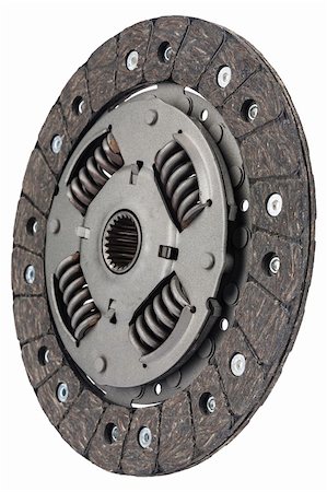 clutch plate, together with the plate lining is a set of friction Foto de stock - Royalty-Free Super Valor e Assinatura, Número: 400-06327705