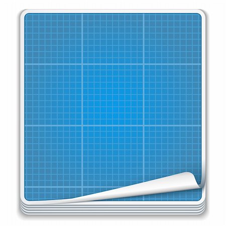 simsearch:400-06483447,k - Blueprint Icon, vector eps10 illustration Stock Photo - Budget Royalty-Free & Subscription, Code: 400-06328593