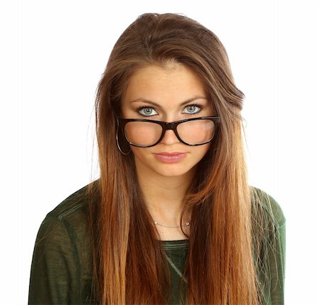 Teenager posing for the camera. Stockbilder - Microstock & Abonnement, Bildnummer: 400-06329315