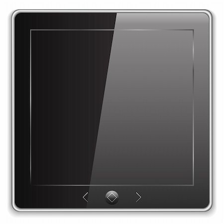 simsearch:400-06326670,k - Tablet PC Icon, vector eps10 illustration Photographie de stock - Aubaine LD & Abonnement, Code: 400-06331597