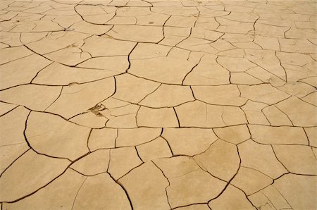 Close up of texture of dry, cracked earth. Foto de stock - Royalty-Free Super Valor e Assinatura, Número: 400-06331811