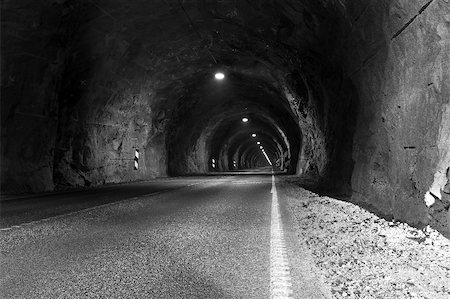 simple tunnel for motor-cars in norway, europe Stock Photo - Budget Royalty-Free & Subscription, Code: 400-06332275