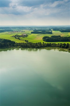 farm house in germany - An image of a panoramic aerial view Bavaria Stock Photo - Budget Royalty-Free & Subscription, Code: 400-06332485