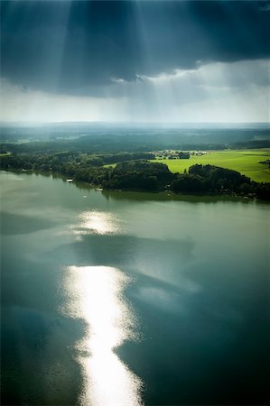 An image of a panoramic aerial view Bavaria Stock Photo - Budget Royalty-Free & Subscription, Code: 400-06332483