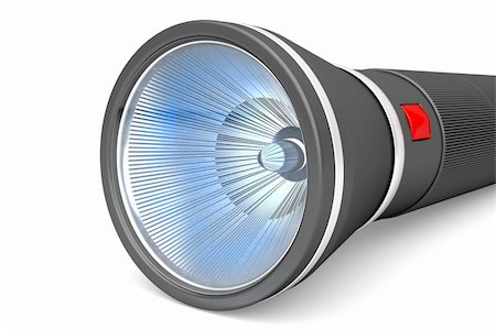 simsearch:622-06397857,k - Close-up image of LED flashlight Stockbilder - Microstock & Abonnement, Bildnummer: 400-06333040