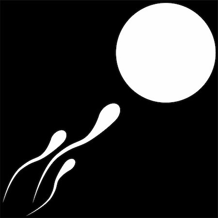 egg birth - Black and white illustration. Stock Photo - Budget Royalty-Free & Subscription, Code: 400-06355561