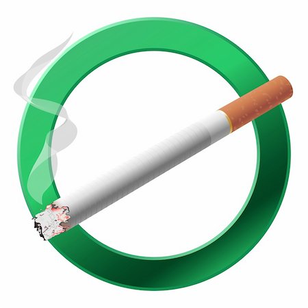 risk of death vector - The sign smoking area. Vector illustration on white background Stock Photo - Budget Royalty-Free & Subscription, Code: 400-06355595