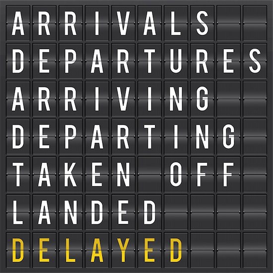 Airport flip chart display. Departures and arrivals board. Stock Photo - Royalty-Free, Artist: spongeman, Image code: 400-06356044