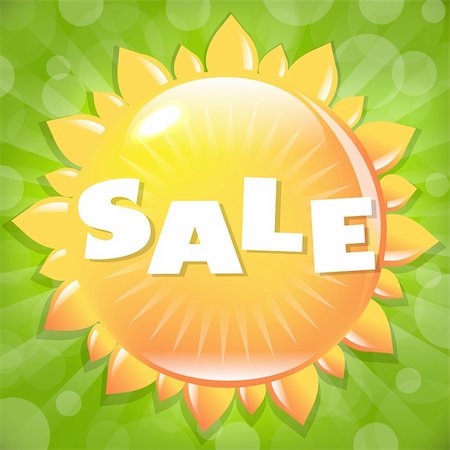 summer text message - Summer And Spring Sale Poster, Vector Illustration Foto de stock - Super Valor sin royalties y Suscripción, Código: 400-06356069