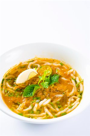 Malaysian famous food Asam Laksa Foto de stock - Super Valor sin royalties y Suscripción, Código: 400-06357377