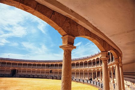 south male buildings photo - Bullfighting arena in Ronda, Spain Stock Photo - Budget Royalty-Free & Subscription, Code: 400-06357902