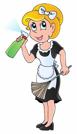 Housewife theme image 1 - vector illustration. Stock Photo - Budget Royalty-Free & Subscription, Code: 400-06359418