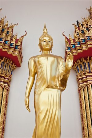 standing buddha at wat nongree in thailand Stock Photo - Budget Royalty-Free & Subscription, Code: 400-06359499