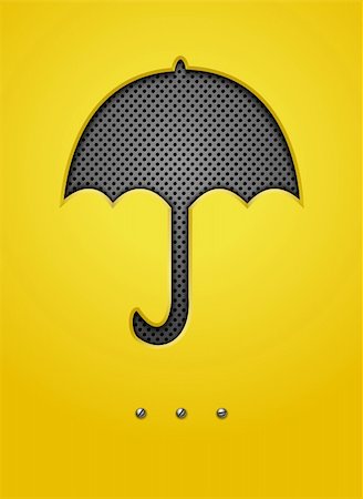 simsearch:400-08556675,k - Abstract background with umbrella. Vector illustration. Fotografie stock - Microstock e Abbonamento, Codice: 400-06365384