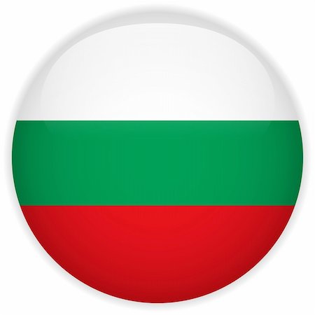 simsearch:400-06365583,k - Vector - Bulgaria Flag Glossy Button Stock Photo - Budget Royalty-Free & Subscription, Code: 400-06365563