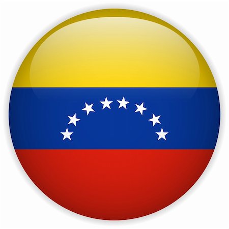 simsearch:400-06365571,k - Vector - Venezuela Flag Glossy Button Stock Photo - Budget Royalty-Free & Subscription, Code: 400-06365595