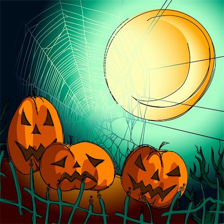 simsearch:400-05692275,k - halloween background, this illustration may be useful as designer work Foto de stock - Super Valor sin royalties y Suscripción, Código: 400-06367463