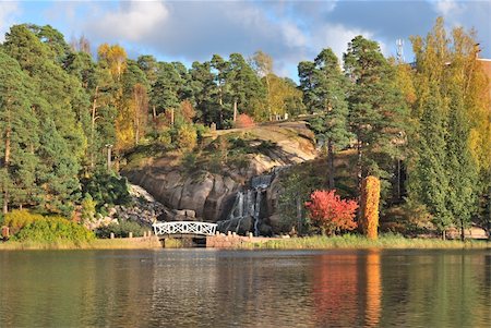 finland landmark - Landscape Park Sapokka with small Waterfall in the town of  Kotka, Finland Stock Photo - Budget Royalty-Free & Subscription, Code: 400-06367648