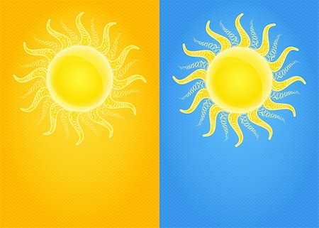 full sun icon - Invitation Cards with Yellow Sun Stock Photo - Budget Royalty-Free & Subscription, Code: 400-06361492