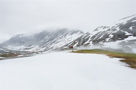 spring tree in north europe - Beautiful ice landscape of Norway. Europa. Scandinavia Stock Photo - Budget Royalty-Free & Subscription, Code: 400-06361546